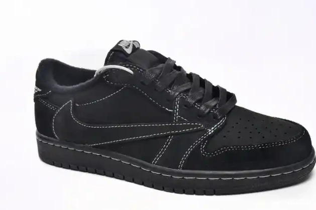Rep TBkick Scott x Air Black OG Phantom Low 1 Jordan DM7866-001 Travis 0603